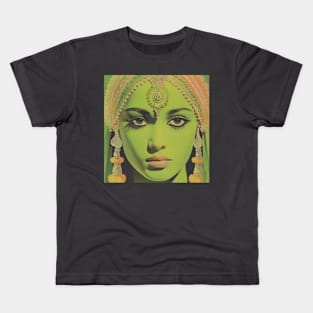 Tripura Sundari Goddess of the Three Realms Kids T-Shirt